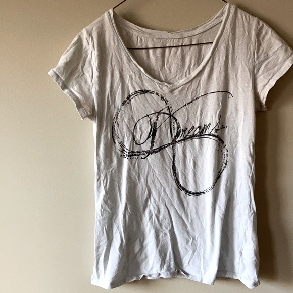 White graphic T - Picture 1 of 2